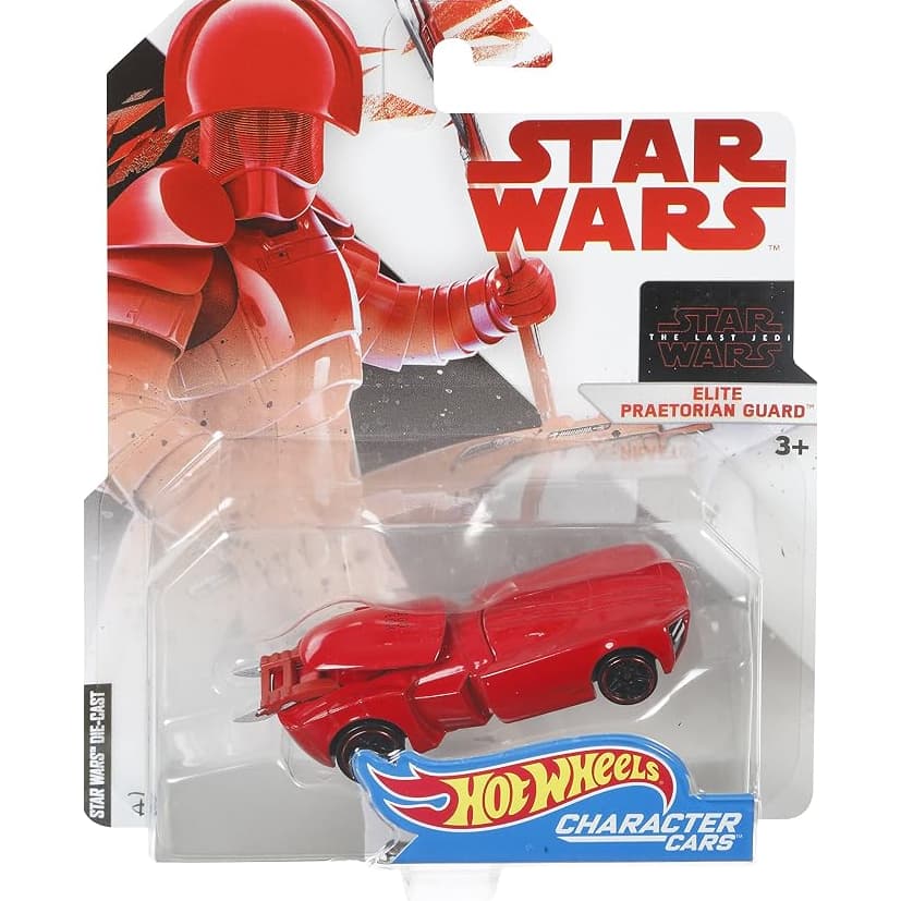 Hot Wheels Star Wars The Últimos Jedis: Elite Praetorian Guard Character Car - Guarda Pratoriano
