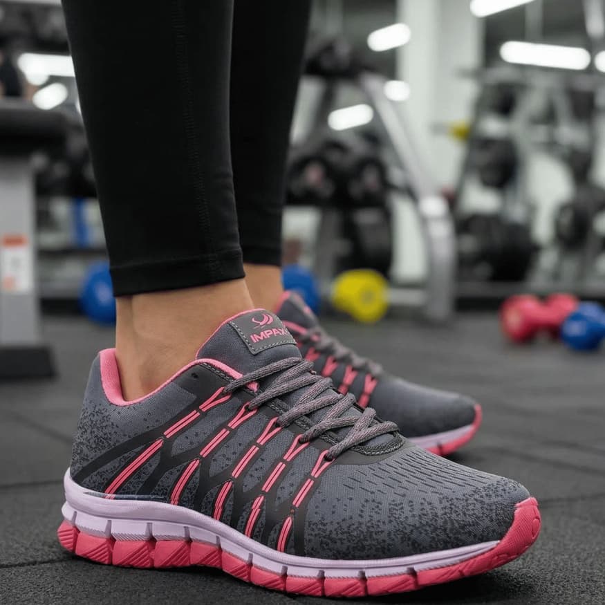 Tênis Feminino Casual Esportivo Confortável Academia Treino Caminhada Solado Antiderrapante Em Alta - Adventure