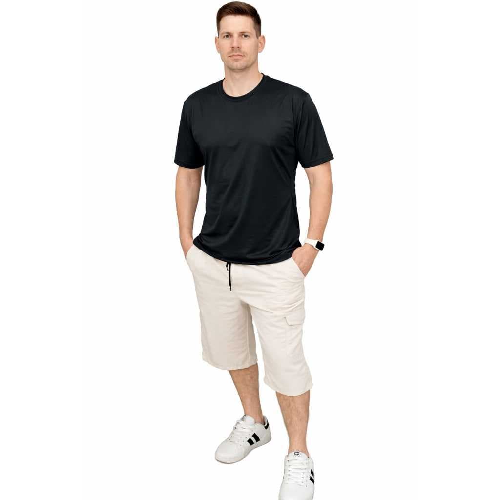 CONJUNTO CAMISETA ACADEMIA E BERMUDA EM SARJA