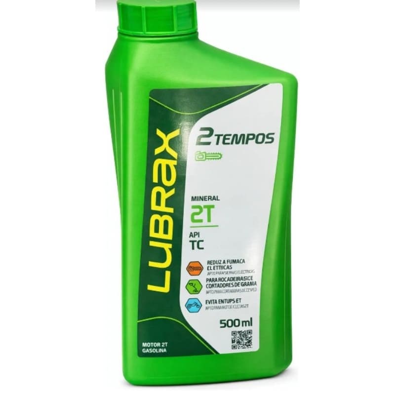 Óleo Lubrax Essencial 2 Tempos Api Tc 500ml motos 2 Tempos e Maquinas