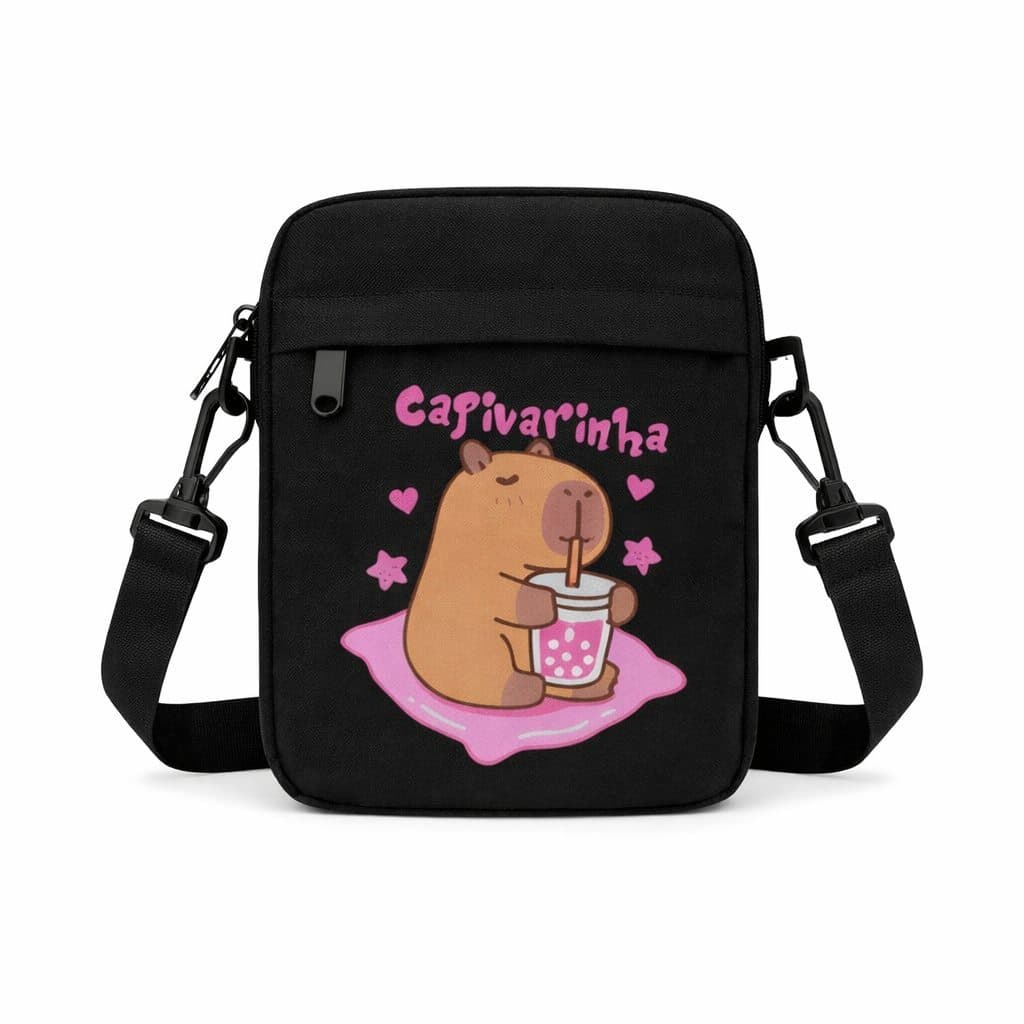 Bolsa Transversal Shoulder Bag Pochete Capivara
