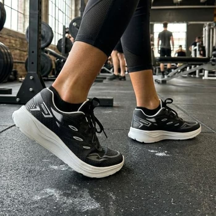 Tenis Esportivo Feminino Freedom Confortável Academia Leve Caminhada Flexível Versátil Lançamento