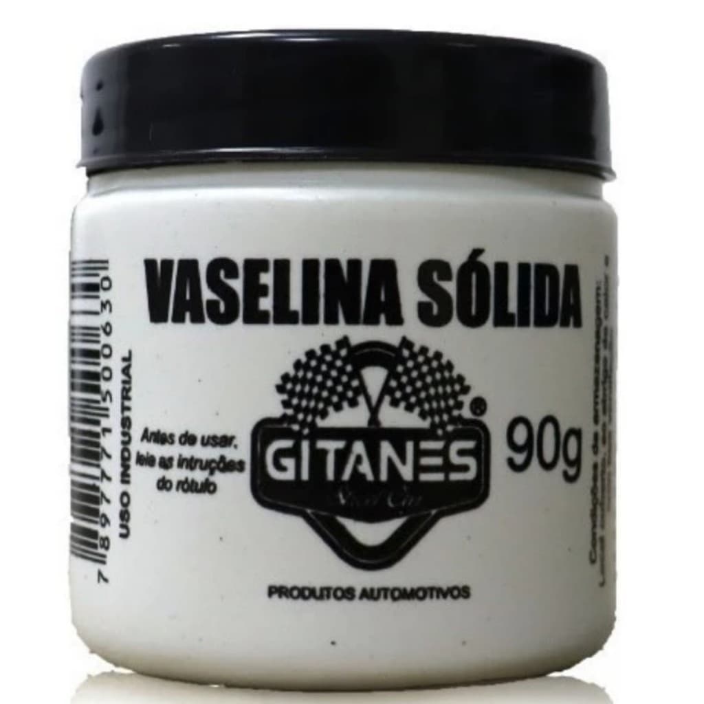 Vaselina Em Pasta Para Lubrificação de Peças e Superfícies Pote Com 90G Gitanes