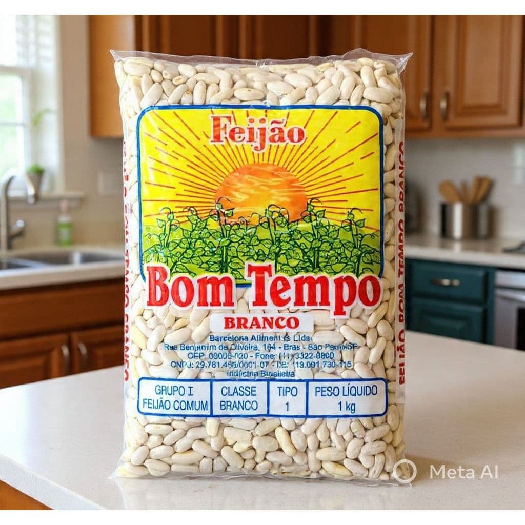 Feijão Branco Bom Tempo 1 Kg