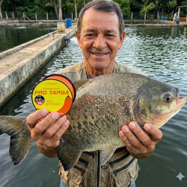 Linha Pesca Pro Tamba Soft Mono 600m 033 037 040mm Pescaria Pesqueiro Pesque E Pague Baixa Memoria