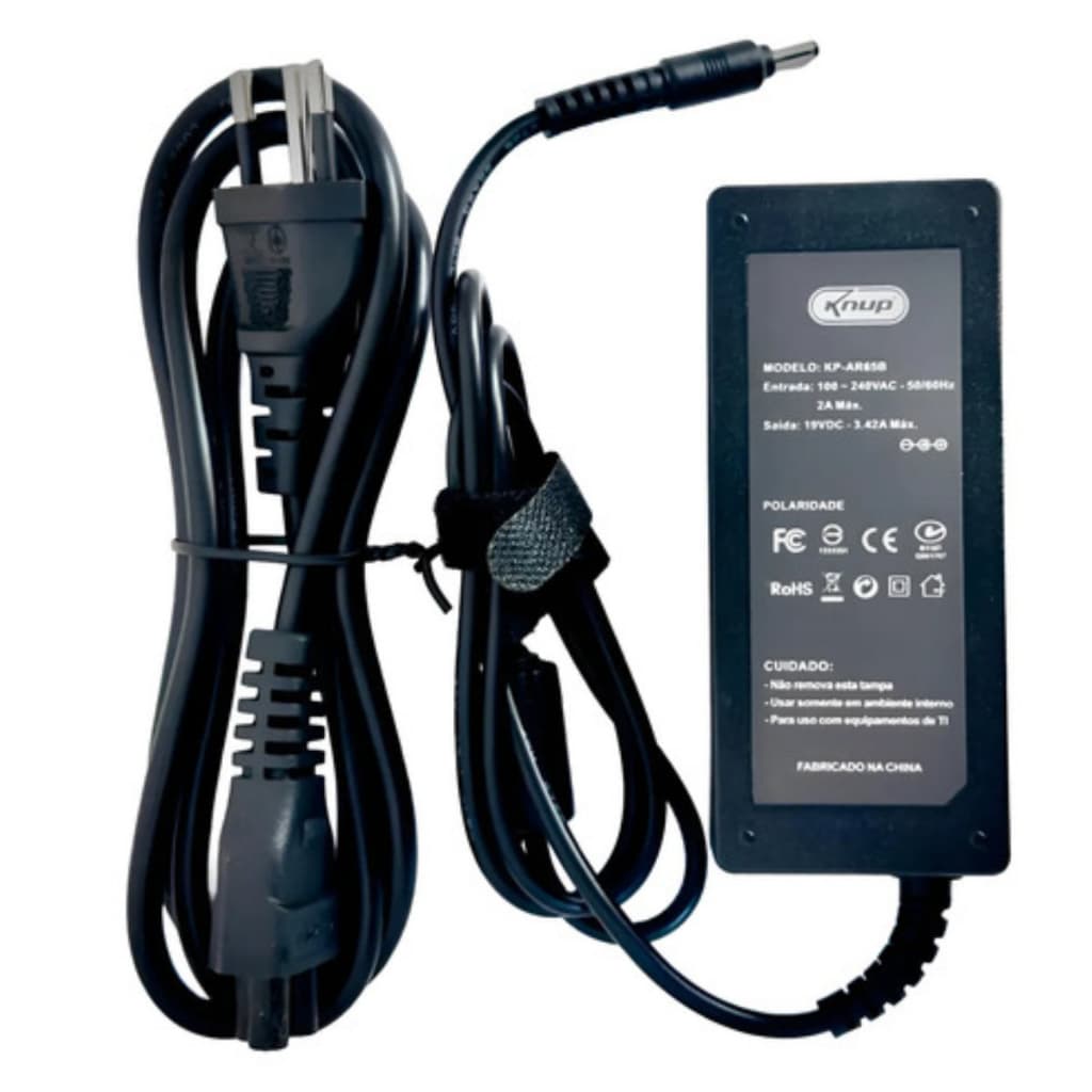 Carregador para Notebook ACER 19V3 42A 3.0x1.1mm Pino Fino