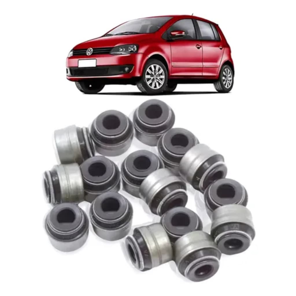 Kit Retentor de Válvulas 16V Audi VW GM KO4800F Haste Válvula Motor 16V