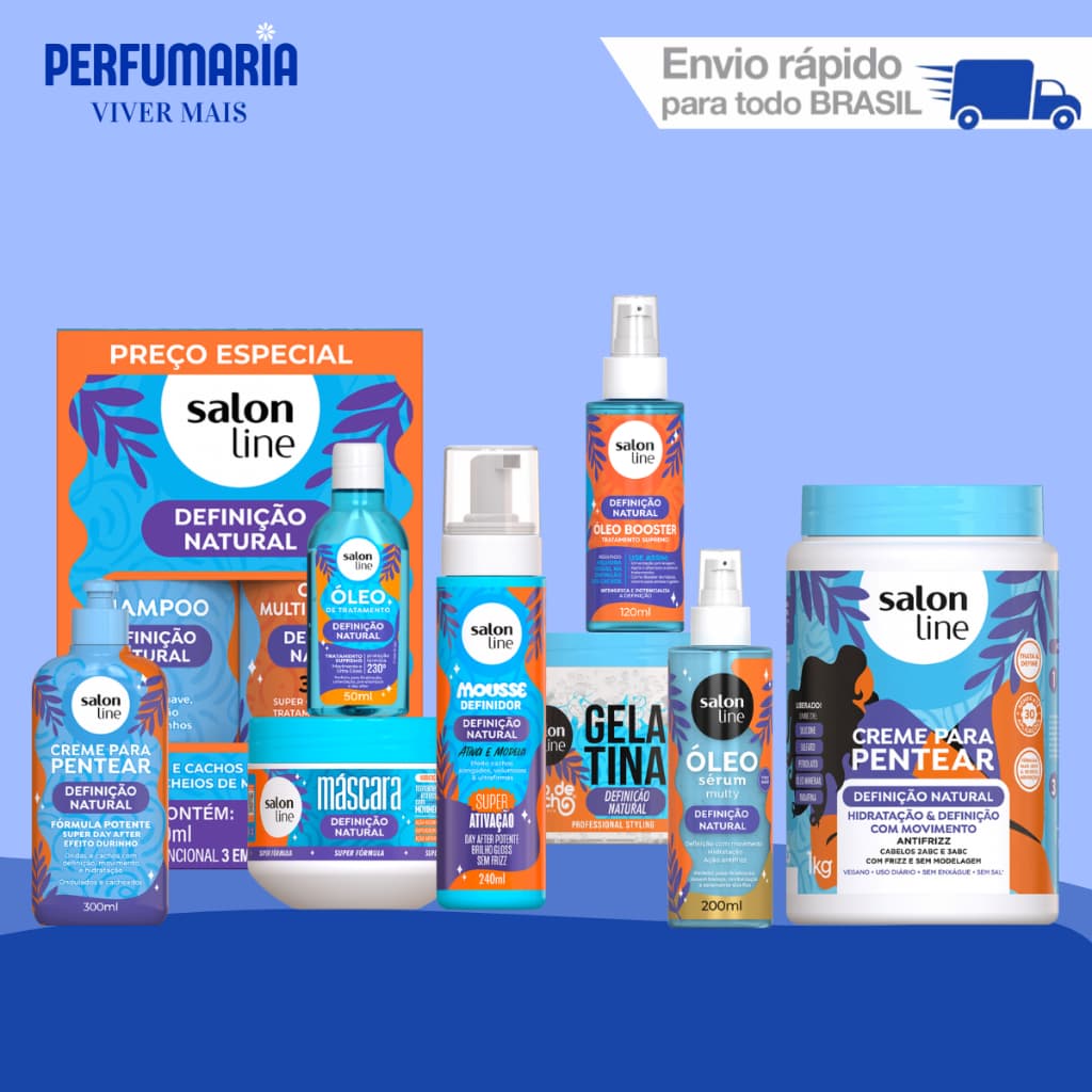 Linha e Kits Salon Line Definição Natural - Escolha O Seu!!!
