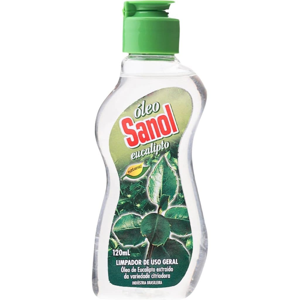 Óleo de Eucalipto Sanol Limpeza Perfumada da Casa 120ml