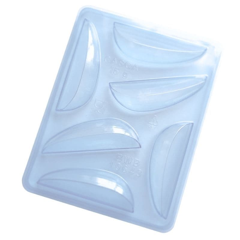 Forma Ovo de Páscoa Fatias 150g BWB 10643 – Forma Silicone 3 Partes – Ovo Fatiado EF Chocolate