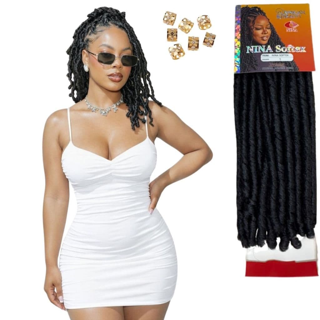 Cabelo Sintético Nina Softex Crochet Braid 70 gramas