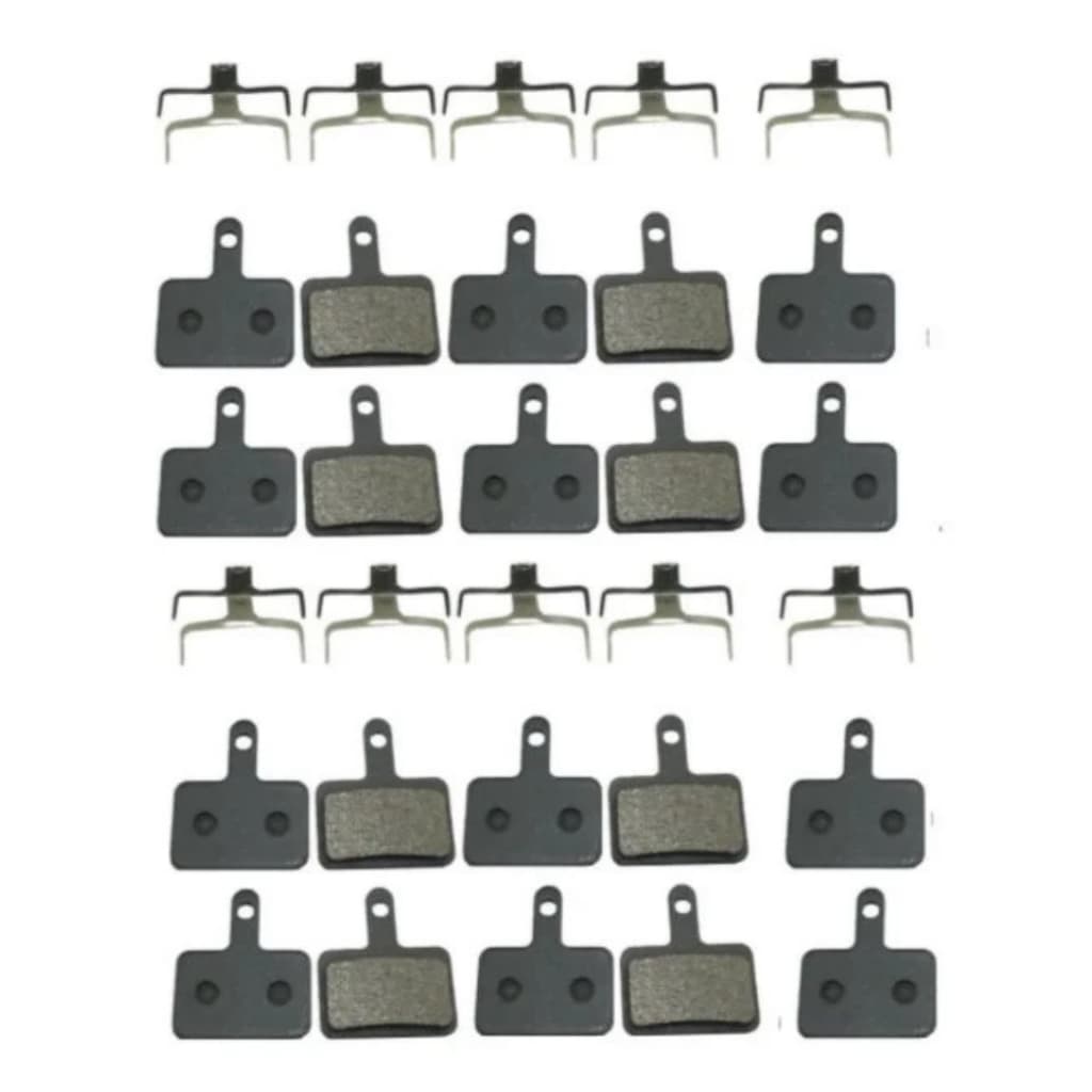 KIT COM 10 PARES de Pastilha Freio A Disco Compativel Shimano/MT-200/tektro/winz