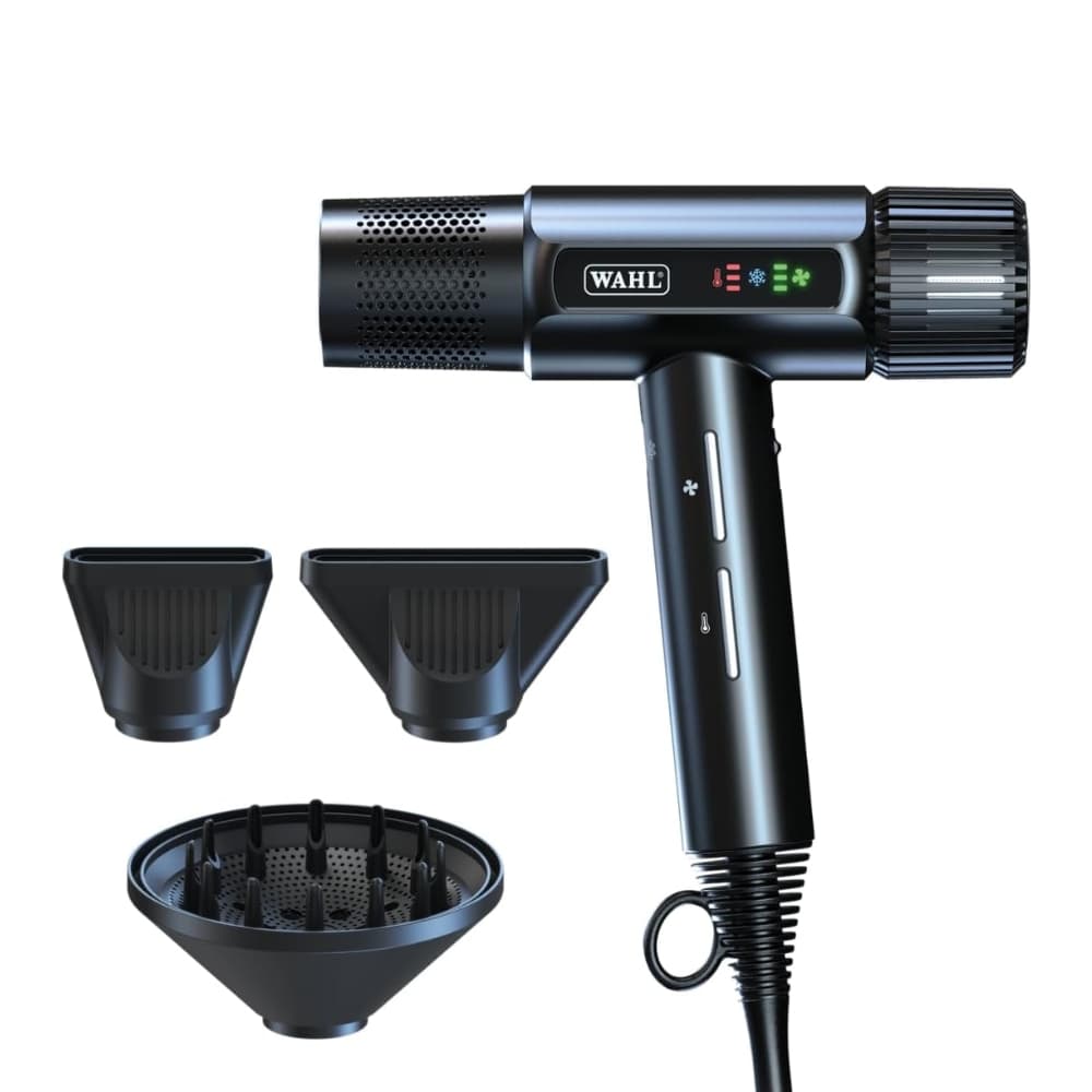 Wahl Secador Profissional Vanquish Potencia 1600W, Motor Digital, Tela Led, 4 Temperaturas e 3 Velocidades
