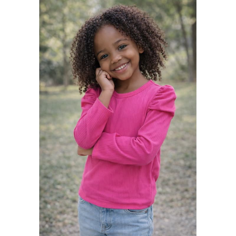Blusa infantil manga princesa fru fru