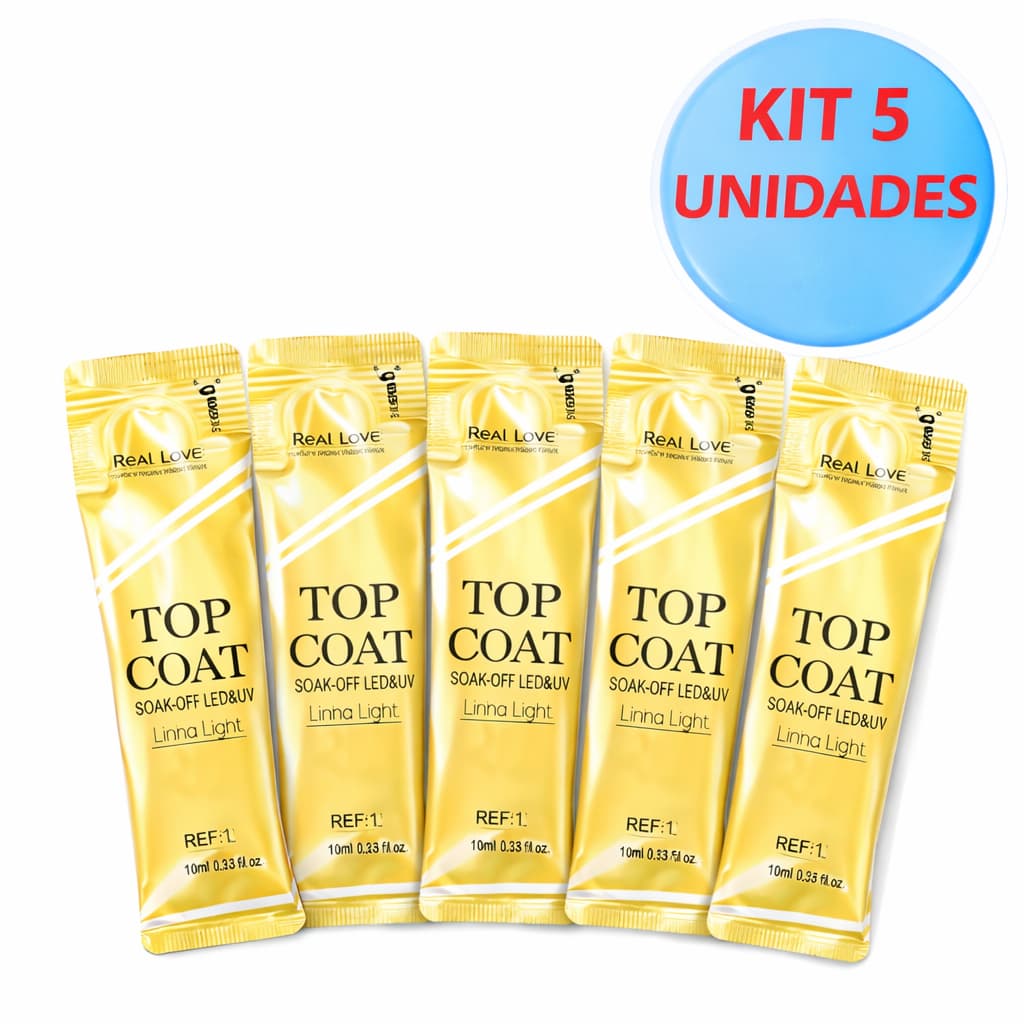 Refil Top Coat Linha Classic 10ml - Real Love