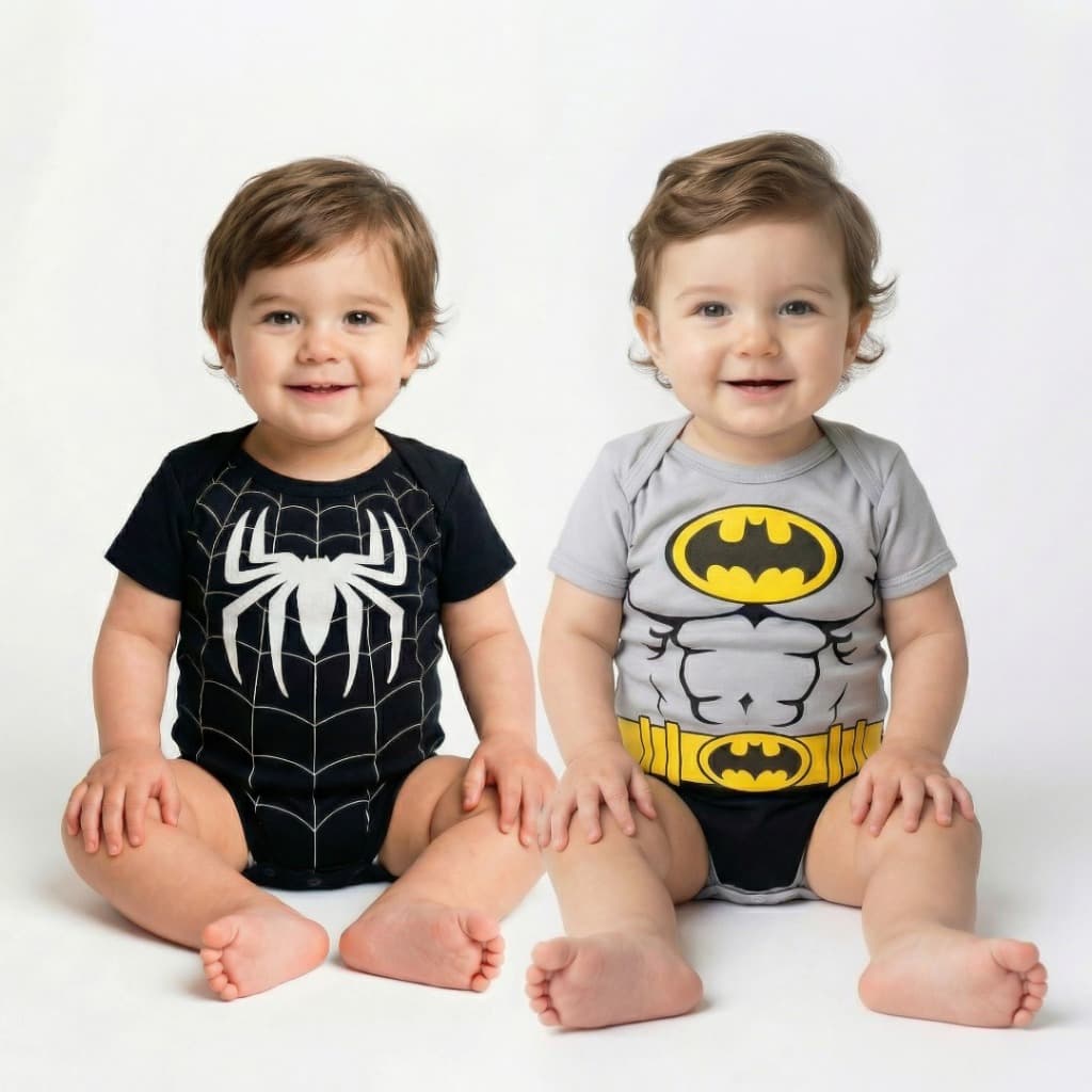Kit 2 Body Bebê Infantil Mesversario Recém Nascido Enxoval RN Envio Rápido