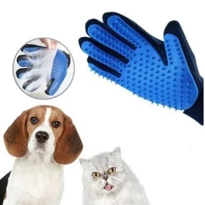 Luva Escova Pet Nano Magnética – Remove Pelos de Gatos e Cachorros com Facilidade