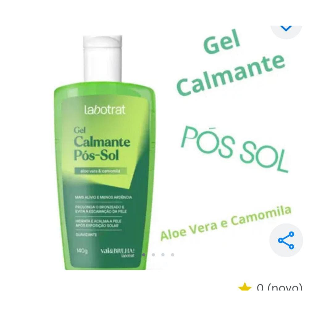 Gel Calmante pós sol 140ml - Labotrat
