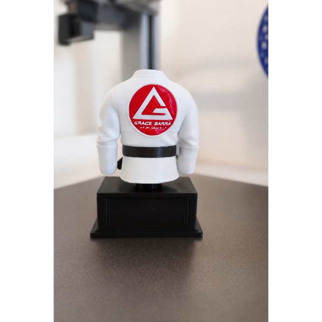 Kimono Jiu Jitsu Personalizado 3D Nome + Logo Academia Presente para Lutador BJJ
