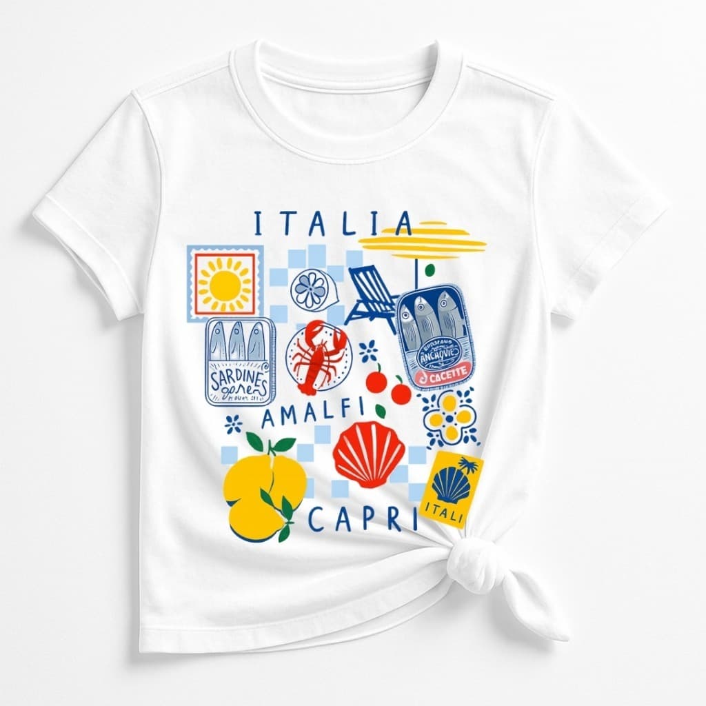 Camiseta Tshirt Feminina 100% Algodão Leve Itália Esporte Treino tendencia