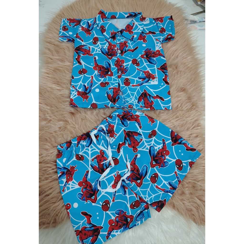 CONJUNTO MAURICINHO HOMEM ARANHA 1.2.3 ANOS