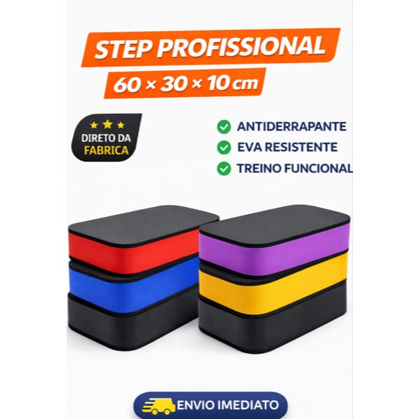 Step Eva 60x30x10 / Fabricante Terra Fitness São Bernardo