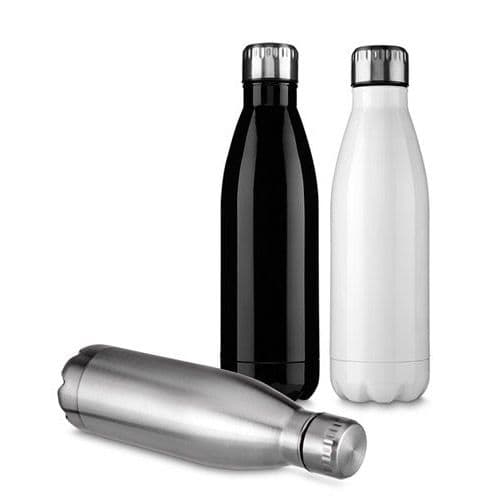Kit 10/20/30 Garrafas boliche térmicas 750mL/500Ml personalizadas a laser com sua logo ou nome