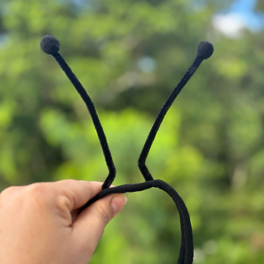 Faixinha Antenas de Formiga Laço Formiguinha Anteninhas Crianças Adulto Bebe Infantil