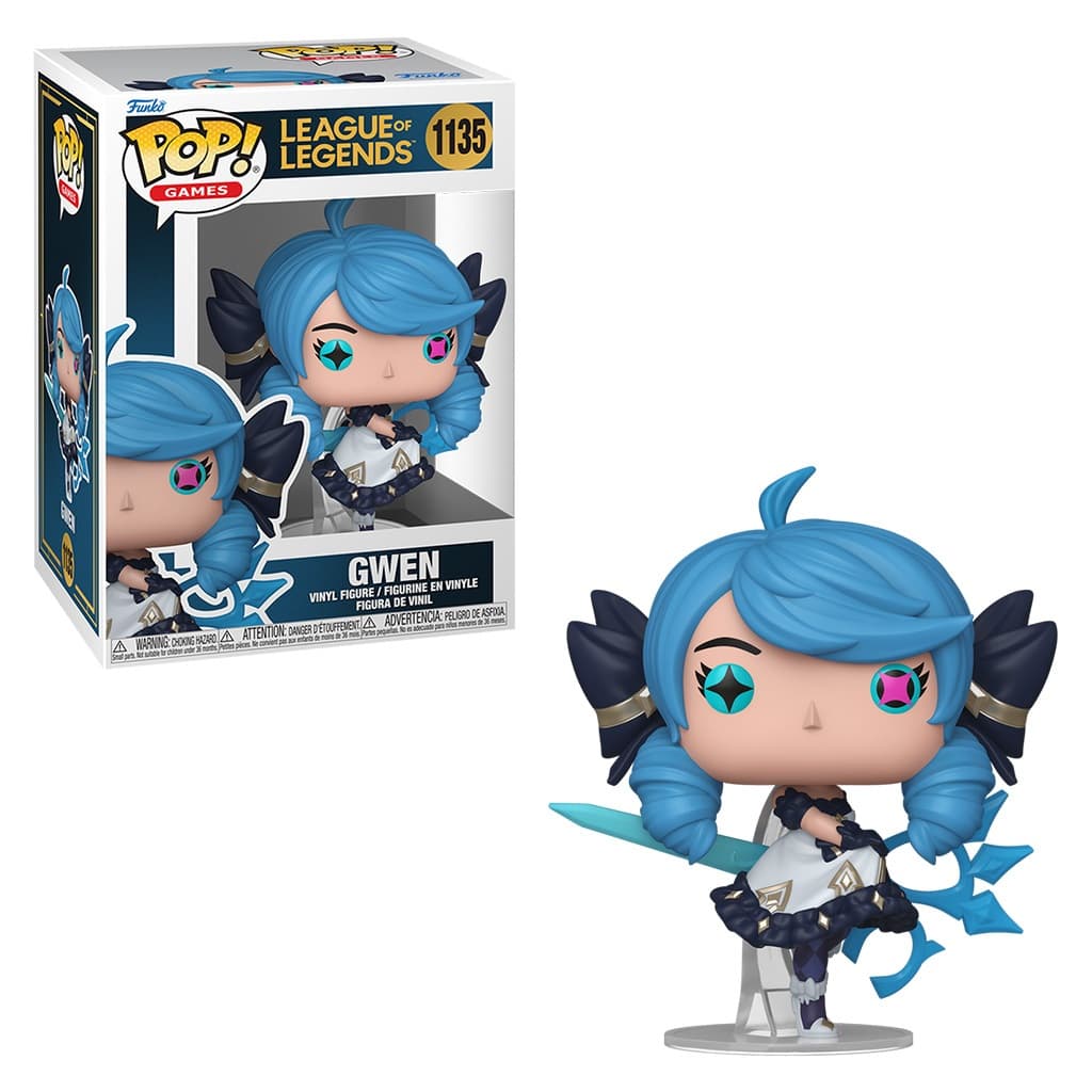 FUNKO POP LEAGUE OF LEGENDS GWEN 1135 NOVO ORIGINAL