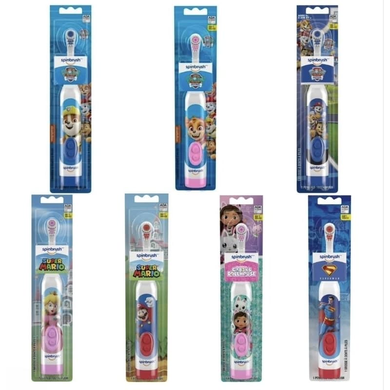 Escova Elétrica Infantil Spinbrush Importada