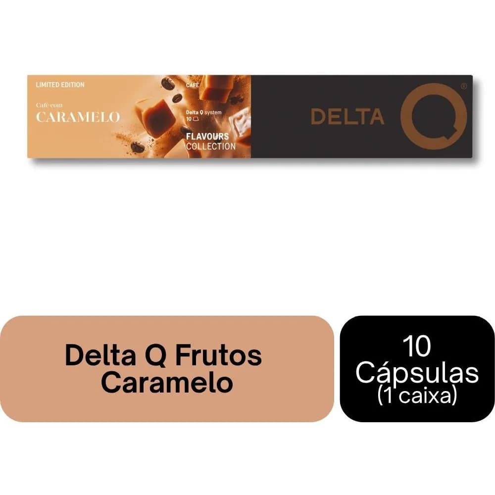 10 Capsulas de Café expresso DeltaQ Sabores