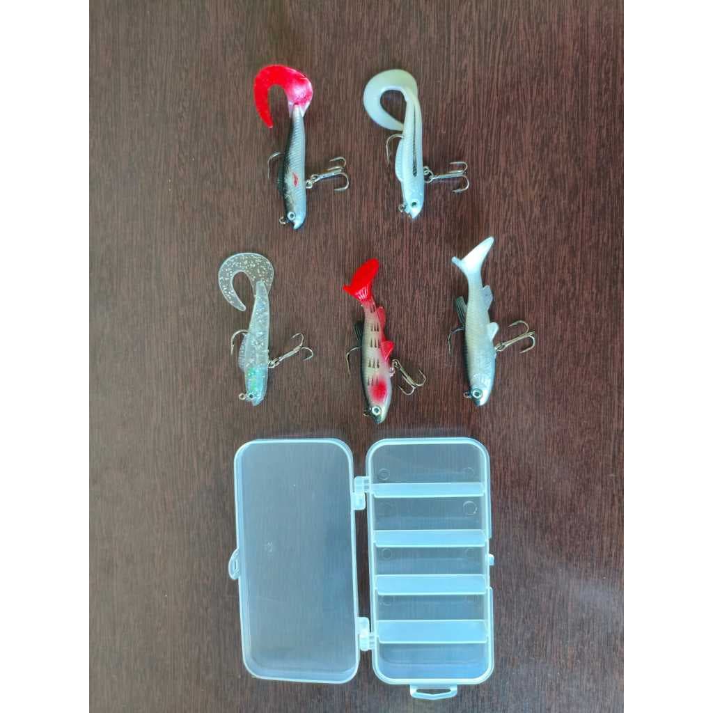 KIT COM 05 ISCAS DE SILICINE (CHAD) ACOMPANHA ESTOJO PLÁSTICO