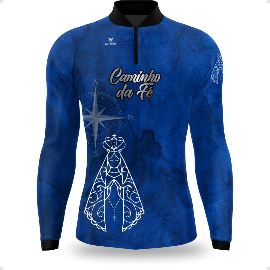 Matreiro Camiseta UV Caminho da Fé Manga Long Proteção Solar