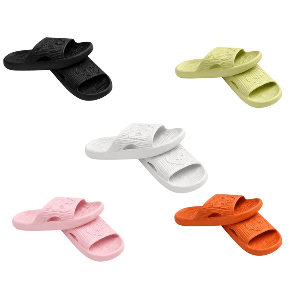 Chinelo Slide Urso em Relevo – Leve, Macio, Antiderrapante e Super Confortável - CH4