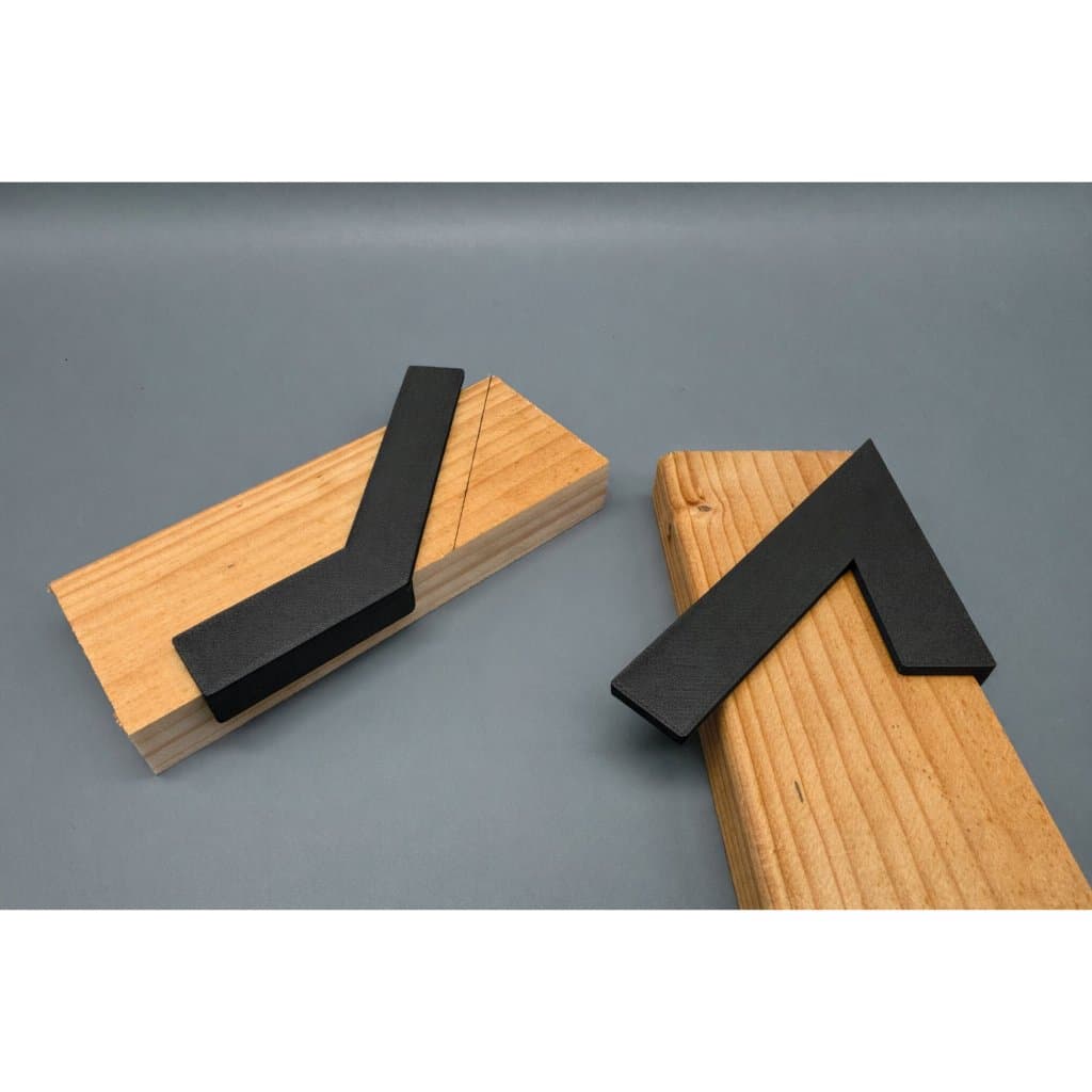 Esquadros Angulares Batente 45° 2 und Preto