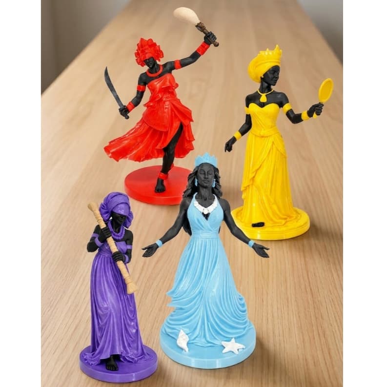 Imagem Orixás Umbanda e Candomblé Oxalá Iemanjá Oxumaré Ogum Xangô Oxum Iansã Oxossi Nanã Obaluaê