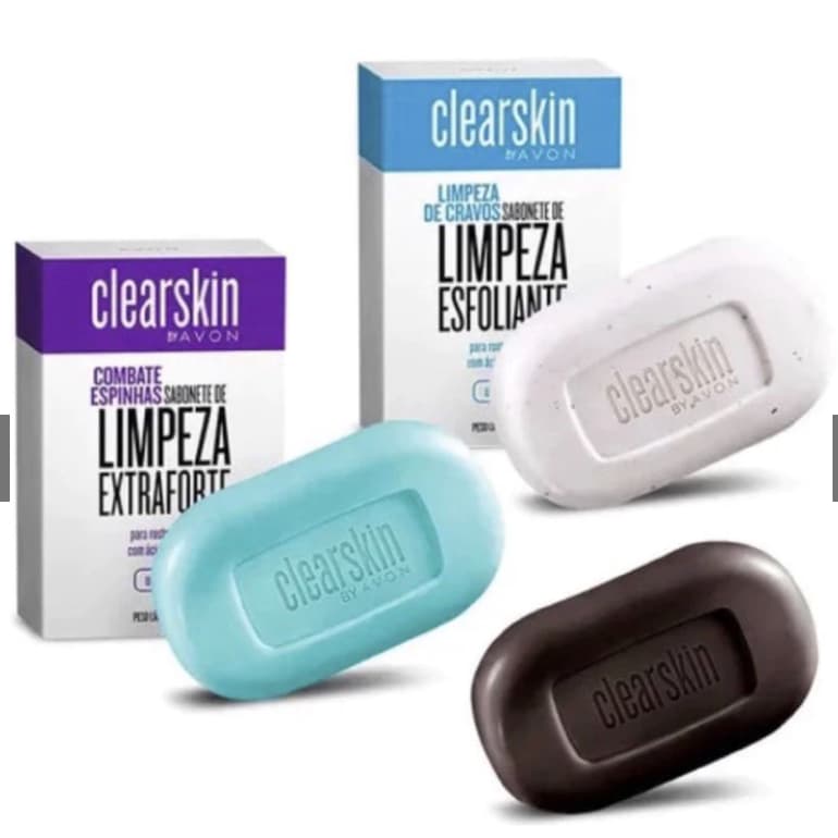 Sabonete em Barra Clearskin Ácido Salicílico Avon 70g