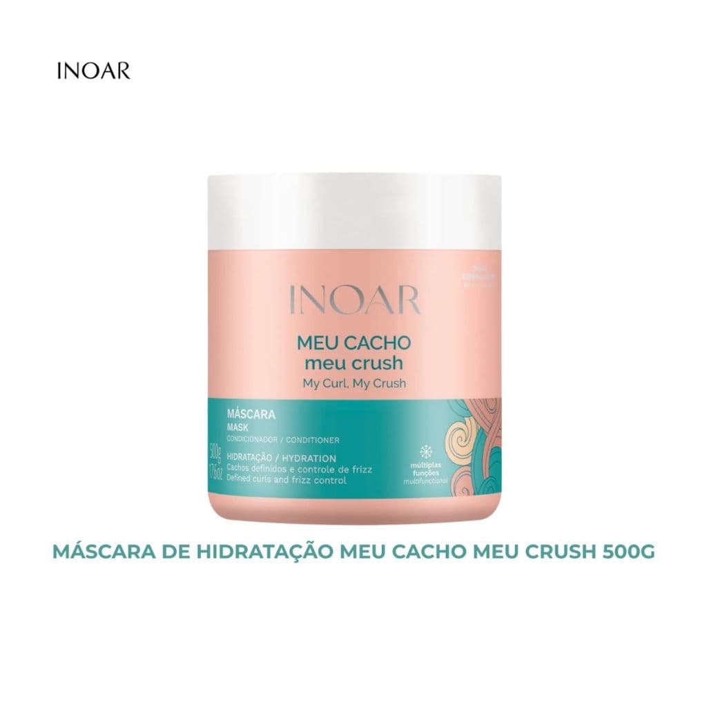 Máscara De Hidratação Inoar Meu Cacho Meu Crush 500G