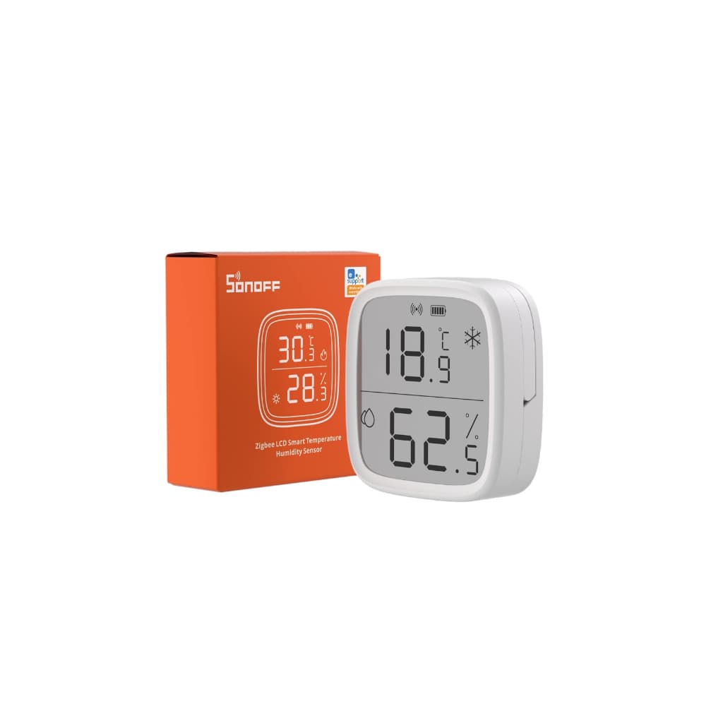Sensor De Temperatura E Umidade Zigbee Sonoff Snzb-02d