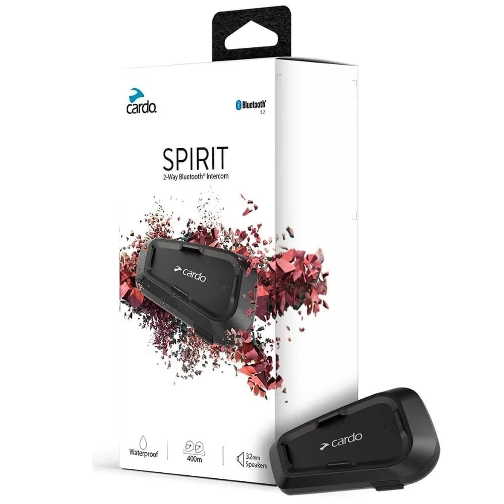 Intercomunicador Cardo Spirit Unitario  - Bless Motos