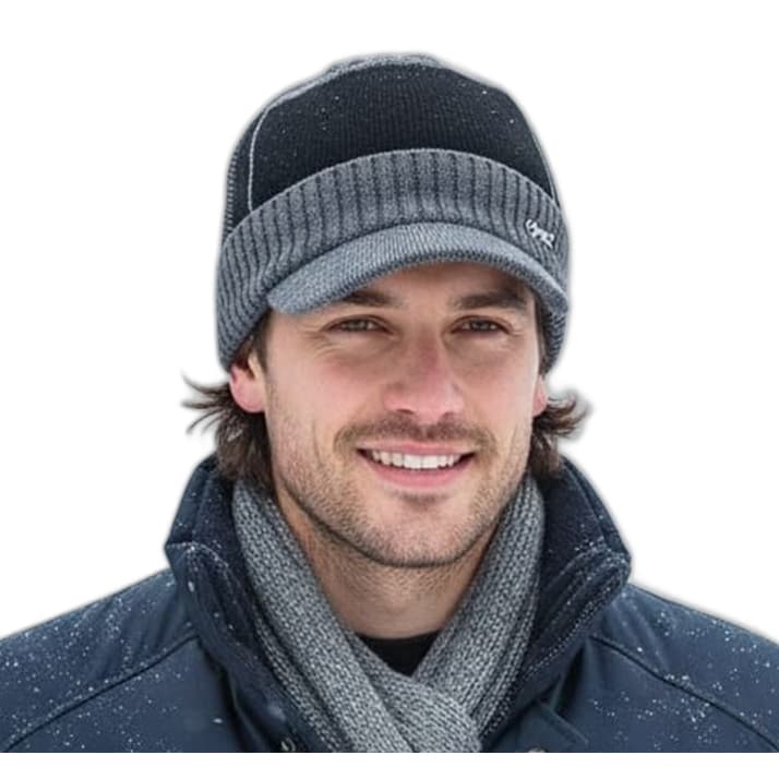 Somente Boné Boina Gorro Beanie Forrada Lã Inverno Quente