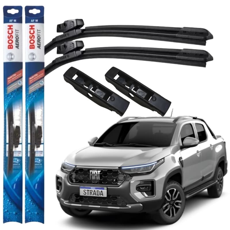 Palheta Strada 2021 2022 2023 2024 2025 Par Limpador Para Brisa Dianteiro Original Bosch