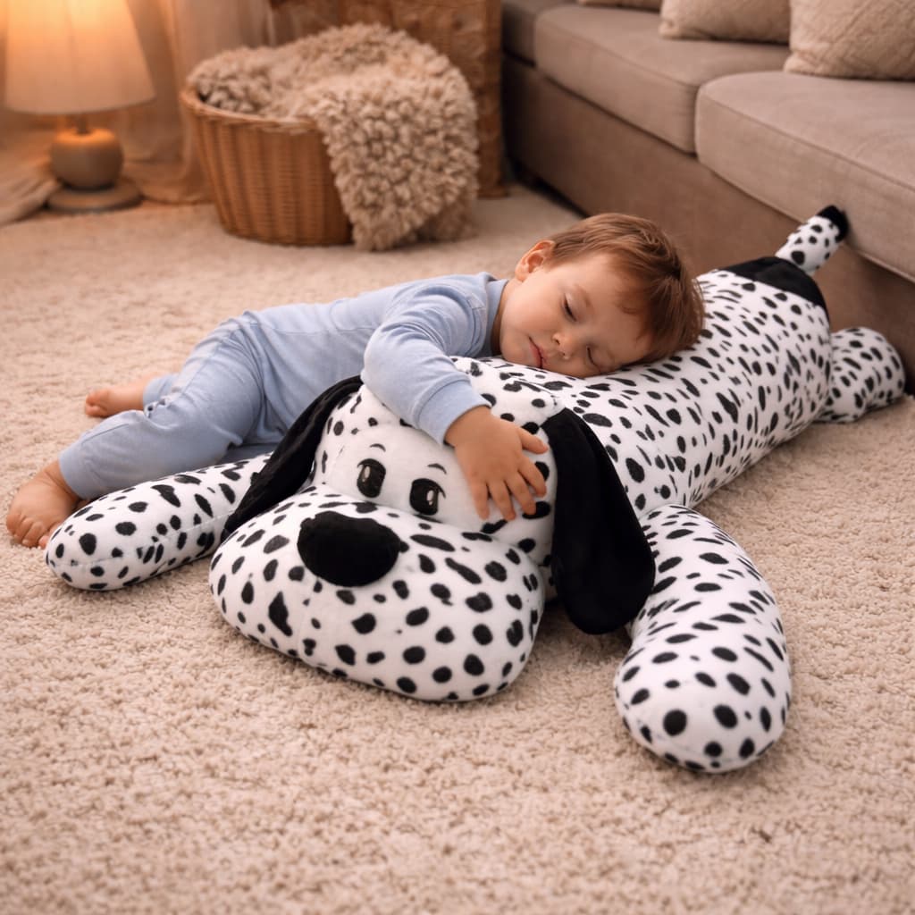 Travesseiro De Corpo Xuxão Dog Dálmata Almofada Dormir