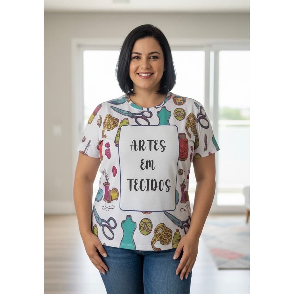 Camisa Arte em Tecido ; Blusa Arte em Tecido ; Camisa artesã ; Artes em tecidos ; Tecidos com artes ; Artista têxtil