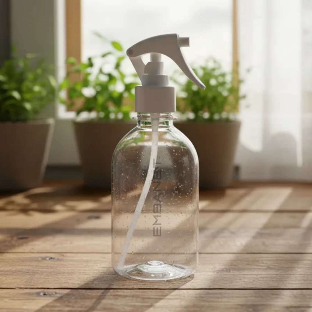 Frasco Home Spray Água Álcool Borrifador Mini Pet Trava 20un Reutilizável Recarregável