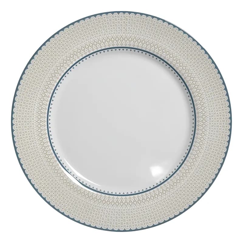 Prato Raso Renda 29cm Cerâmica - Alleanza