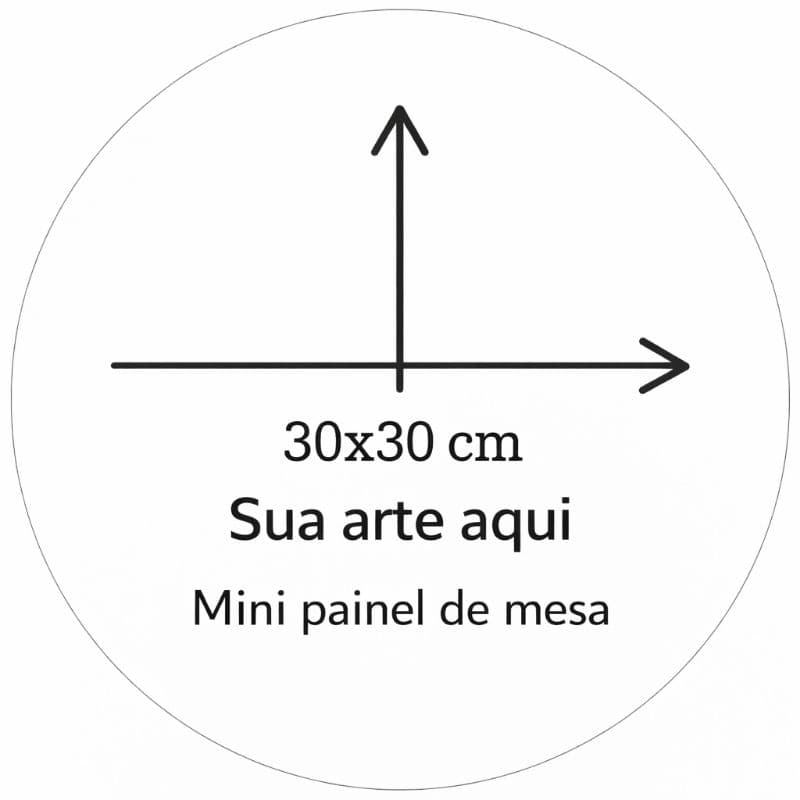 Capa Mini  painel 30x30cm