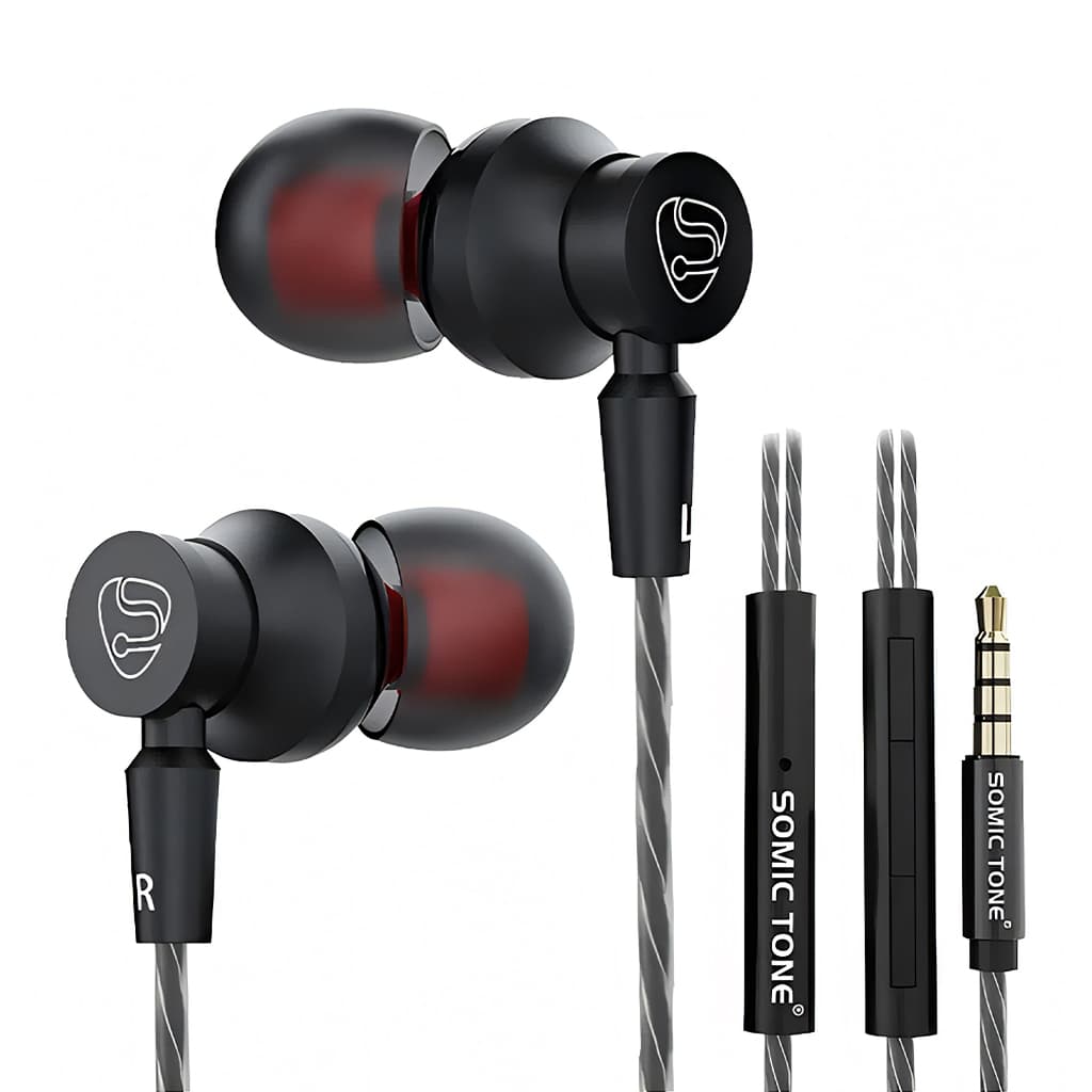 Fone De Ouvido Somic Tone Y11 Gamer Com Microfone Extra Bass Som Hi-Fi Cabo Reforçado P2 3,5mm