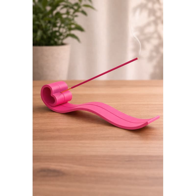 Porta Incenso Decorativo Moderno Design Elegante + Suporte Funcional para Varetas