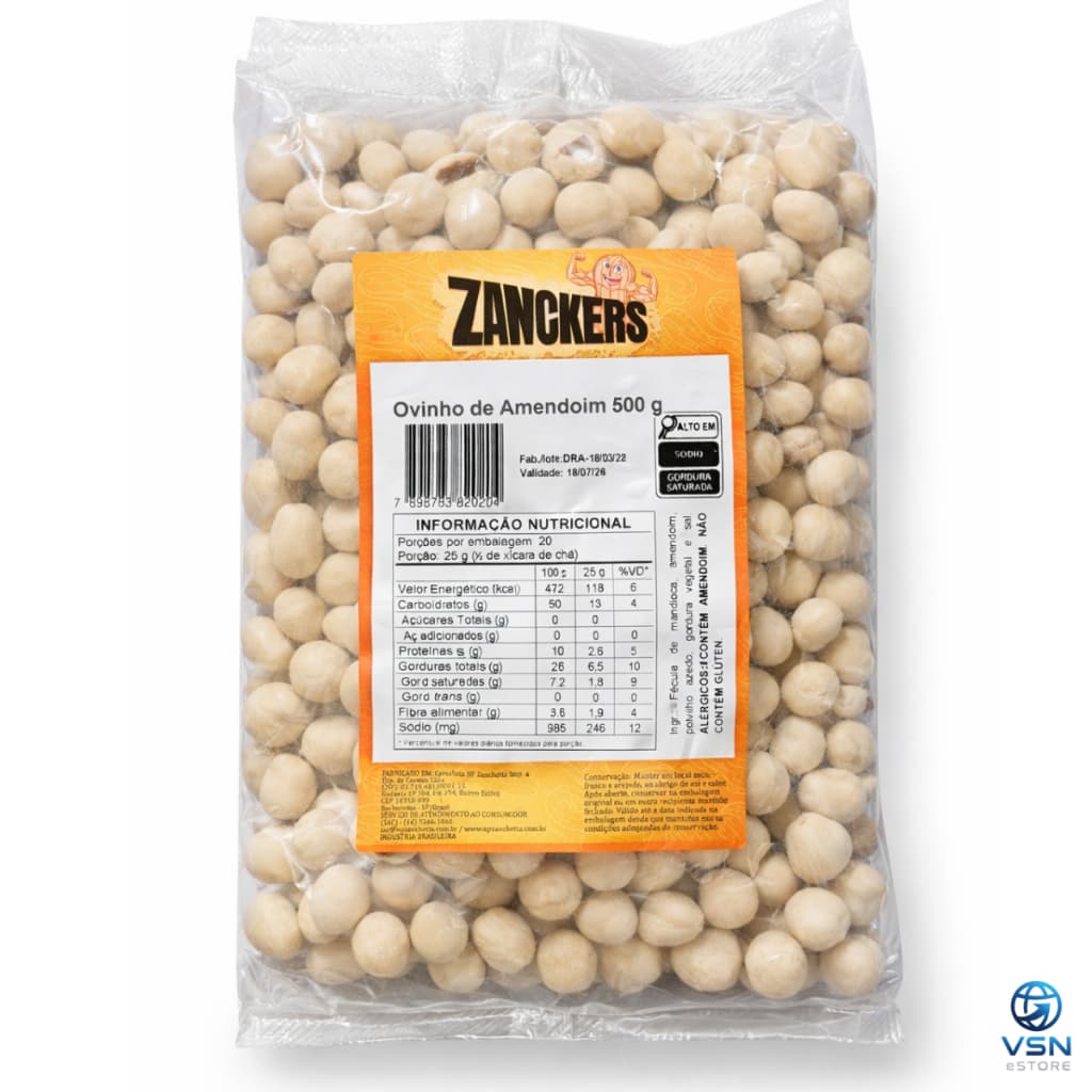 Ovinho Crocante de Amendoim 500g